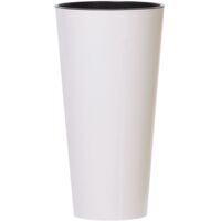 Pot de fleurs haut Tubus Slim 57 cm – Plastique résistant aux intempéries – Finition mate – Capacité 27 l – Pour intérieur et extérieur – Prosperplast