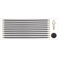 Tiges de débouchage pour canalisations 1092CM, lot de 12 - YT-24980