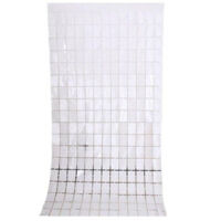 Rideau panneau 200x100 cm blanc