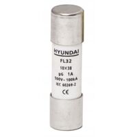 HYUNDAI - FUSIBLE CYLINDRIQUE 10X38, GG, COURANT IN=6A