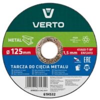 Disque à tronçonner pour métaux 125 x 1,5 x 22,2 mm