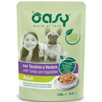 Oasy Dog Friandises en lanières Sachet de 100 g - Adulte Dinde aux légumes 100 g