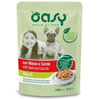 Oasy Dog Lanières Sachet de 100 g - Adulte Bœuf et carottes 100 g