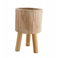 Cache-pot en bois Clarice WESTWING 15x25 cm