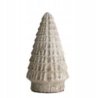 Sapin de Noël décoratif en ciment WESTWING O 12, hauteur 21 cm