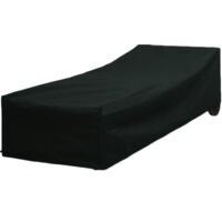 Kinzo - Housse pour chaise longue de jardin (verte)