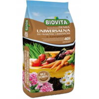 Terreau de jardin universel pour légumes et fleurs 40L Sans tourbe avec compost