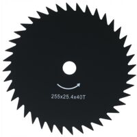 Disque Mar-Pol pour débroussailleur 255 mm x 1,6 mm x 25,4 mm 40 dents