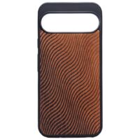 Étui en bois Bewood pour Google Pixel 9/9 Pro WAVES MERBAU