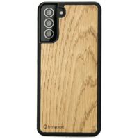 Coque en bois pour Samsung Galaxy S21 Plus OAK