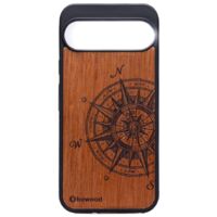 Étui en bois Bewood pour Google Pixel 9/9 Pro TRAVELER MERBAU