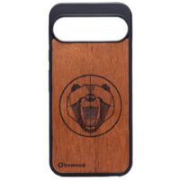 Étui en bois Bewood pour Google Pixel 9 Pro XL MERBAU BEAR