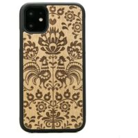 Coque en bois pour iPhone 11 POLISH FOLK ANIEGRE