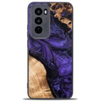 Coque Bewood Unique pour Oppo Reno 12 5G - Violet