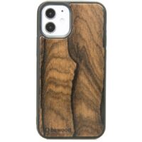 Coque en bois ZIRICOTE pour iPhone 12 Mini