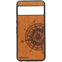 Étui en bois Bewood pour Google Pixel 8 Pro TRAVELER MERBAU