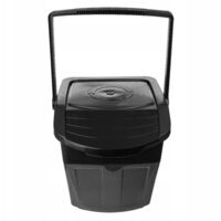 Bac de tri des déchets EcoBox 1 NOIR