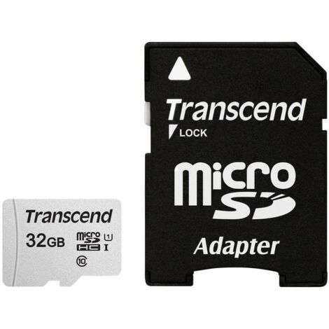 Transcend microSDHC 300S 32GB NAND Classe 10 (1/3)