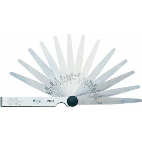 CALIBRI INOX. SET 20 LAMINE - 0,05-1MM (1/4)