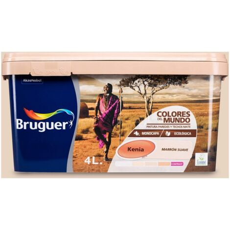 Colori del mondo kenya soft brown 4l bruguer