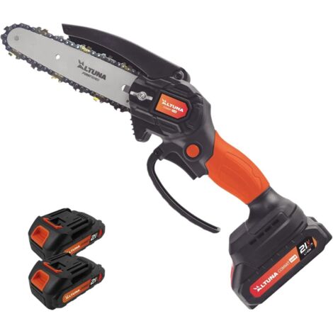 Motosega manuale 21V 2Ah con valigetta e 2 batterie