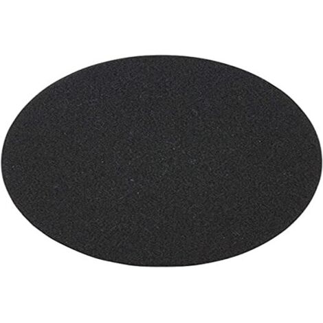 Spugna in velcro Nero 125 mm