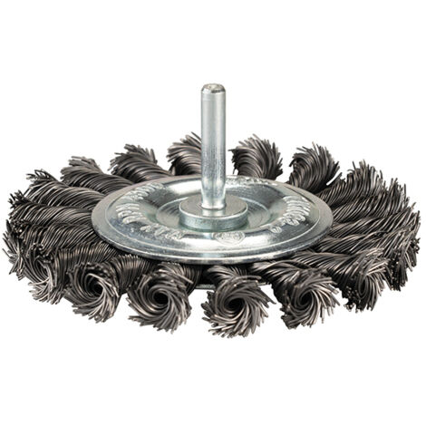Makita  Spazzola rotonda 100 mm in acciaio gambo rotondo D-73829 1 pz.