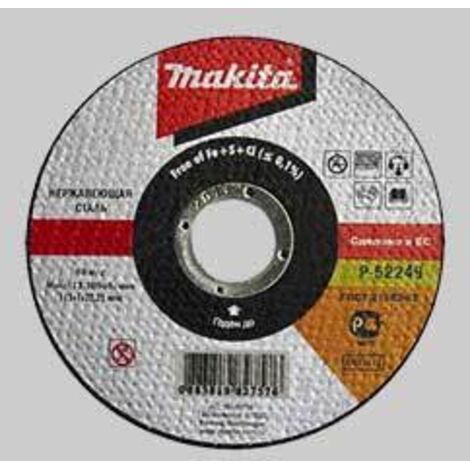 disco da taglio per inox makita ø 115x1,6 mm - conf. 50 pezzi