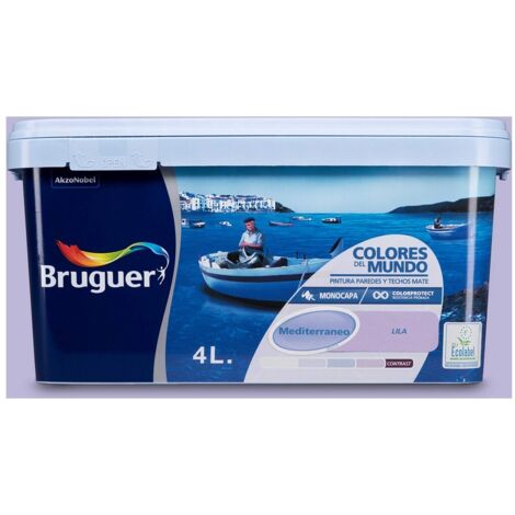 Colori del mondo mediterraneo lilla 4l bruguer