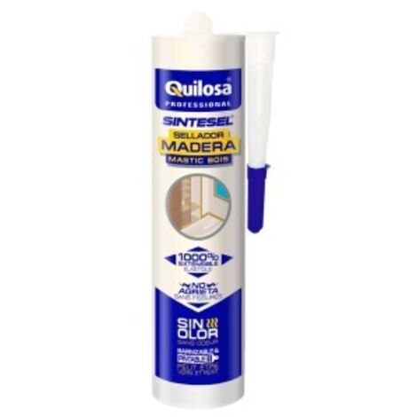 QUILOSA Sintesel sigillante per legno cartuccia 30ml bianco