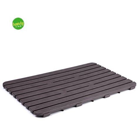 Pedana doccia Plasticos Tatay marrone 80 x 50 cm