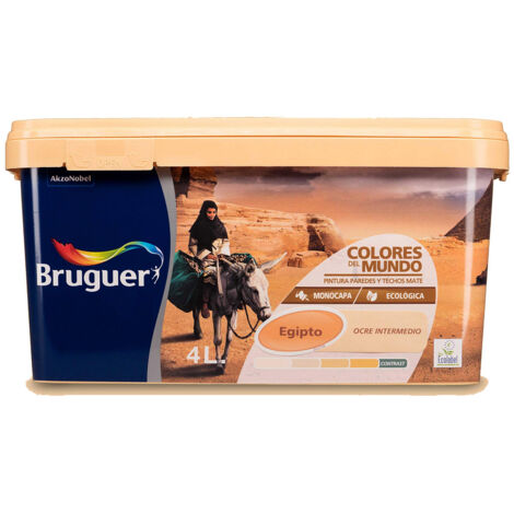 Colori del mondo egitto intermedio ocra 4l bruguer