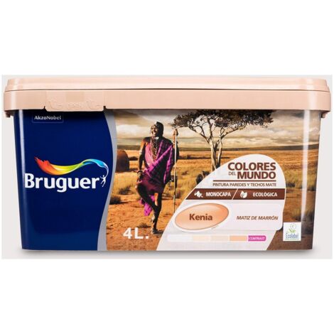 Colors of the world kenya tonalità di marrone 4l bruguer