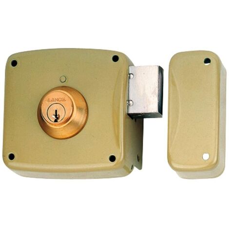 Serratura Lince 5124a-95124ahe08d Sovrapporre Acciaio Destra 80 mm (1/2)