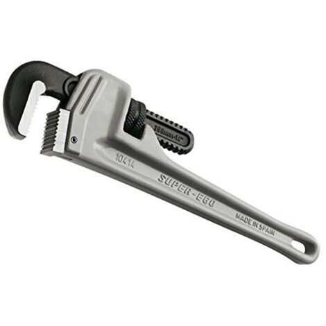Super-ego 10414 Giratubi Americani in Alluminio, 14", 350 mm, Grigio