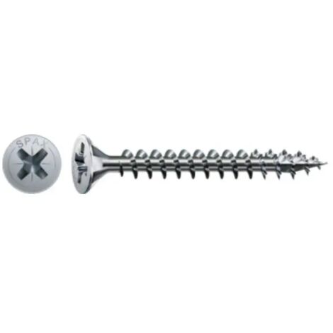 Scatola a viti SPAX Wirox Z2 Testa piatta 3,5 x 25 mm 1000 Unidades
