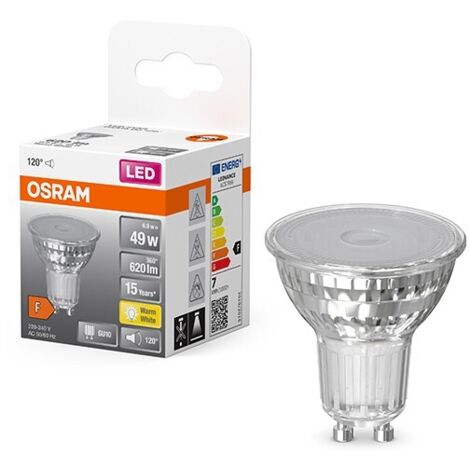 LAMPARA LED SPOT 827 GU10 620LM 2700K BC