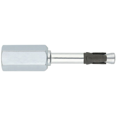 Scatola da 50 - Ancorante approvato per battitura per applicazioni non strutturali nel calcestruzzo - Omologato ATE - Testa con filetto femmina - ATLANTIS C3-L Ø6 x 63 (M8+M10)