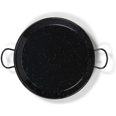 Padella per paella tradizionale in acciaio smaltato ø55cm (16 persone). vaello