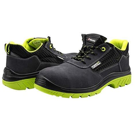 Scarpa in pelle scamosciata con punta affilata + suola non metallica taglia 38 comp + 72310 bellota (1/4)