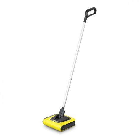 K�rcher Akkebroom KB 5 - Scopa a Batteria senza Fili con Autonomia fino a 30 minuti, Pulizia Ergonomica e Vicino ai Muri, Conservazione Compatta, Posizione di Parcheggio e Spegnimento Automatico