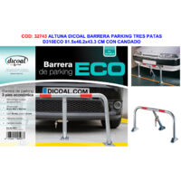 Barriera da parcheggio Altuna Dicoal D310ECO 81,5x46,2x43,3 cm con lucchetto