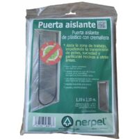 PORTA PLASTICA CON CERNIERA - 110X210 CM