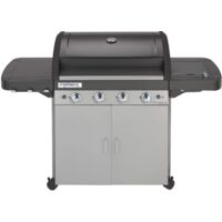 BARBECUE A GAS 4Q + FORNELLO + PIASTRA LS PLUS