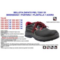 Scarpa BELLOTA S3 in pelle numero 46 con puntale e suola in acciaio