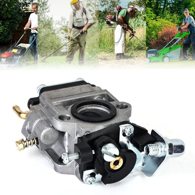 Kit Carburateur Pour Débroussailleuse 52cc 49cc 43cc - Inclut Joints, Tuyaux, Bougie, Filtre - Compatible Tondeuse, Tronçonneuse - 3