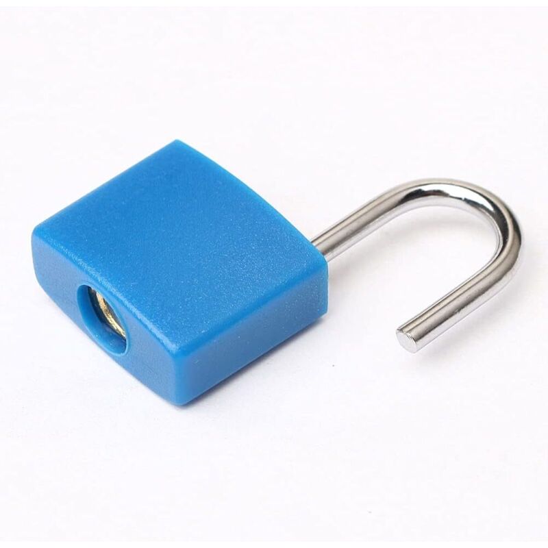 Cadenas Voyage Léger Lot De 4 Cadenas à Clé Pour Valise - Colorés Et Sécurisés Pour Voyage Et Casiers Sécurité Bagage Aéroport