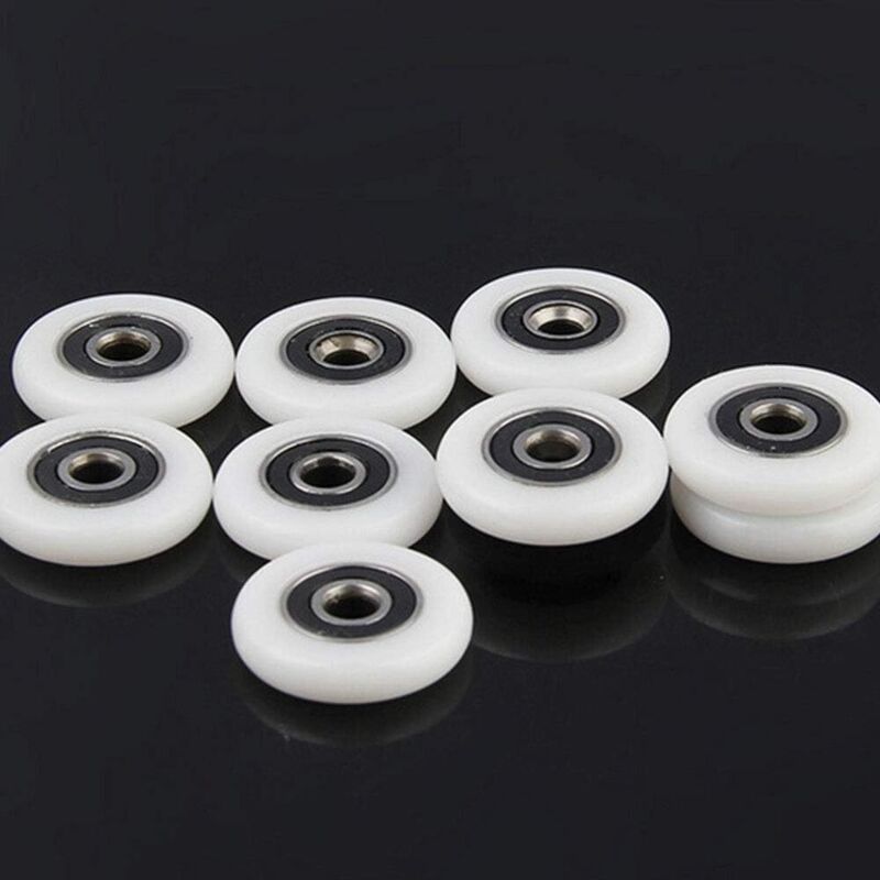 12 Pièces Roulette Porte Coulissante Douche Roulette De Douche Roue De Porte Coulissante Porte A Roulette Avce Vis Pour Coulissante De Douche 71875621