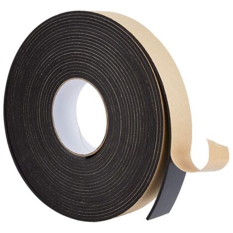 Feuilles De Mousse EVA Adhésive Noire 3mm - 6 Feuilles A4 (30x21 Cm) - Antidérapante, Anti-choc - ZRUZUU Protection Meubles Antidérapant