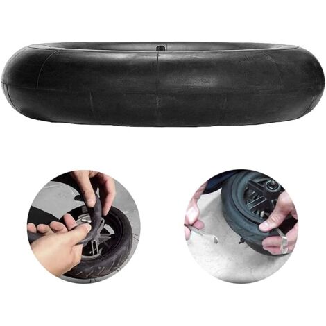 Lot De 2 Chambres à Air 4.80/4.00-8 Pour Brouette - Valve Incurvée, Robuste Et Anti-Crevasse Pour Chariot Jardin, Tondeuse Et Camion à Main